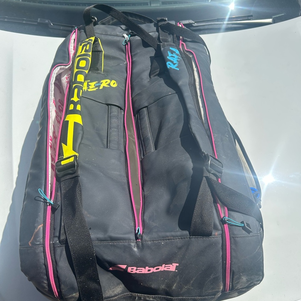 Rafael Nadal special edition tennis bag